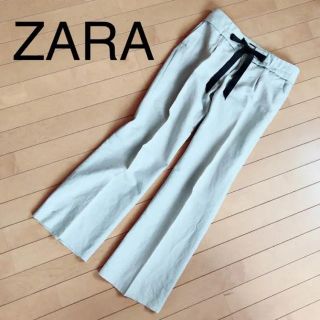 ザラ(ZARA)のZARA＊ワイドパンツ(カジュアルパンツ)