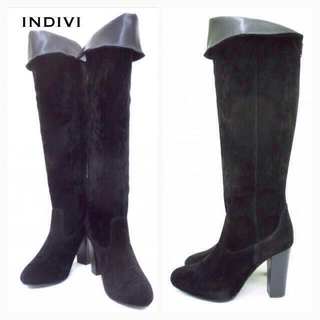 インディヴィ ニーハイブーツ ブーツ(レディース)の通販 1点 | INDIVI