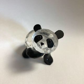 パンダのスワロフスキーの置物-