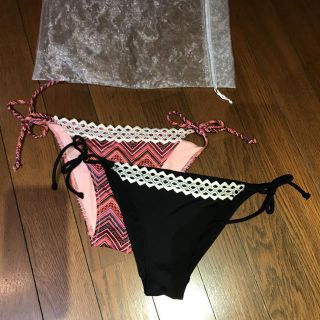 フォーエバートゥエンティーワン(FOREVER 21)の水着♡ビキニ♡パンツ2枚セット♡Forever21(水着)