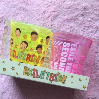 エグザイル トライブ(EXILE TRIBE)の居酒屋えぐざいる コップ２個セット(グラス/カップ)