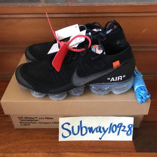 ナイキ(NIKE)のTHE 10 OFF WHITE NIKE AIR VAPORMAX FK 26(スニーカー)