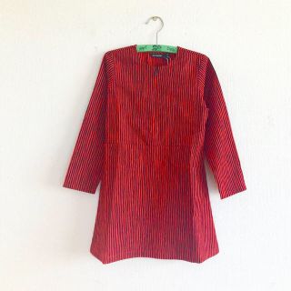 マリメッコ(marimekko)の新品★marimekko キッズ ワンピース 4才 ストライプAURI 女の子(ワンピース)