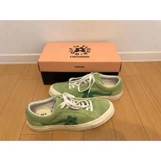 コンバース(CONVERSE)の【27cm】converse golf le fleur グリーン(スニーカー)