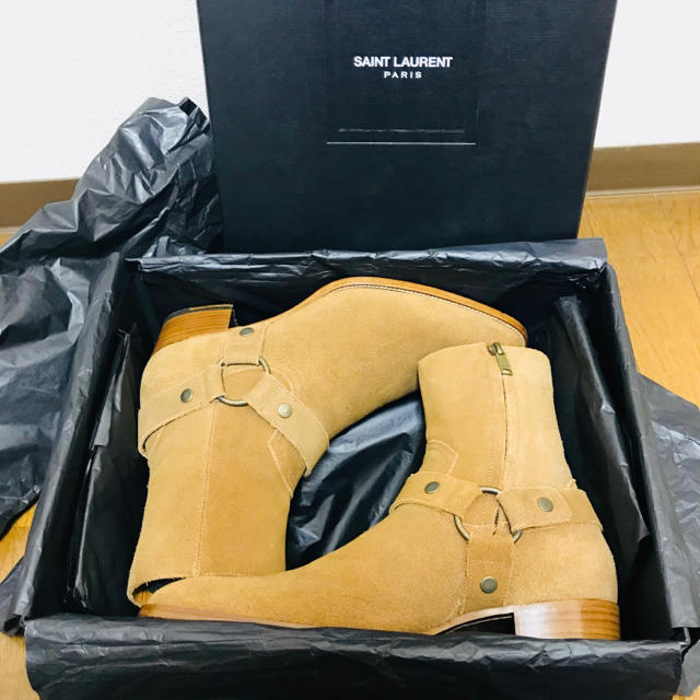 17S/S SAINT LAURENT PARIS wyatt boot