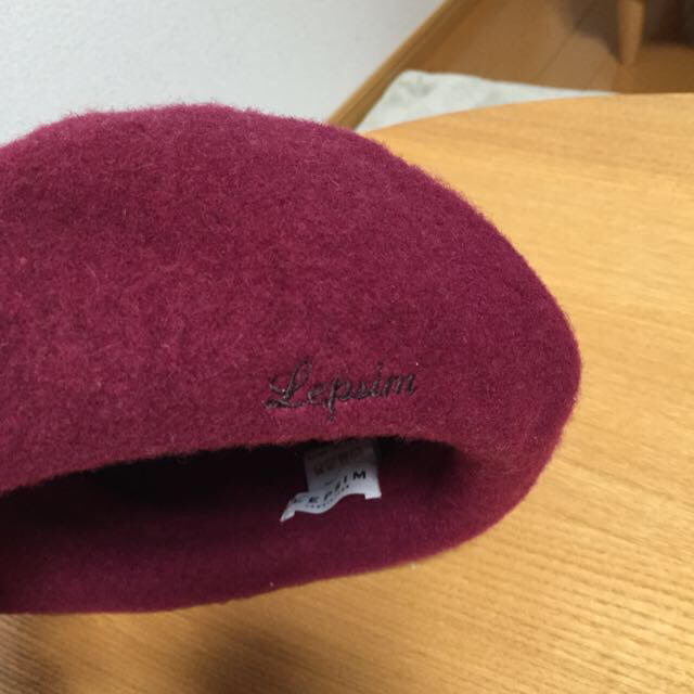 LEPSIM(レプシィム)のベレー帽 レディースの帽子(ハンチング/ベレー帽)の商品写真