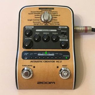 ズーム(Zoom)のZOOM AC-2 ACOUSTIC CREATOR(エフェクター)