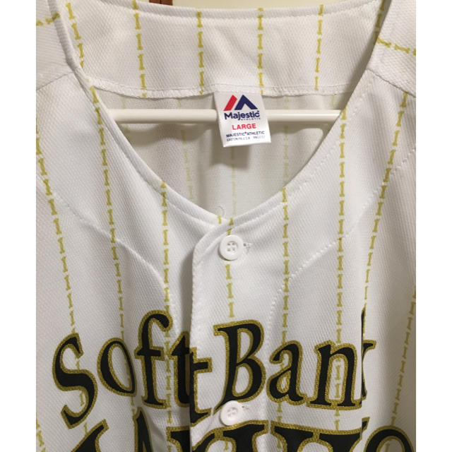 Softbank(ソフトバンク)の【美品】SoftBank HAWKS ユニフォーム スポーツ/アウトドアの野球(応援グッズ)の商品写真