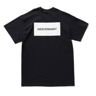 ダブルタップス(W)taps)のDESCENDANT BOX LOGO TEE BLACK 1 S(Tシャツ/カットソー(半袖/袖なし))