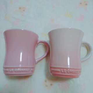 ルクルーゼ(LE CREUSET)のルクルーゼ マグカップ2こセット(食器)