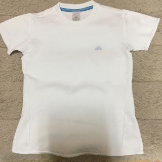 アディダス(adidas)の❣️adidas スポーツシャツ❣️Ｍ❣️ホワイト❣️(ウェア)