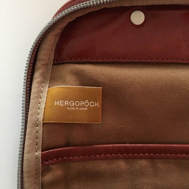 HERGOPOCH(エルゴポック)のエルゴポック レザー ワンショルダー ボディバッグ メンズのバッグ(ボディーバッグ)の商品写真