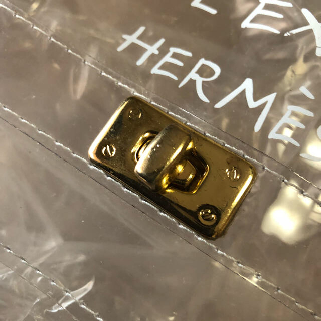 Hermes ビニールケリー クリア Hermes ビニールケリー クリア
