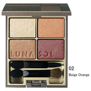 ルナソル(LUNASOL)の新品未使用 ルナソル スキンモデリングアイズ 02 Beige Orange(アイシャドウ)