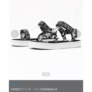 ヴァンズ(VANS)の VANS × SUMMER BUMMER コラボサンダル【25】(サンダル)