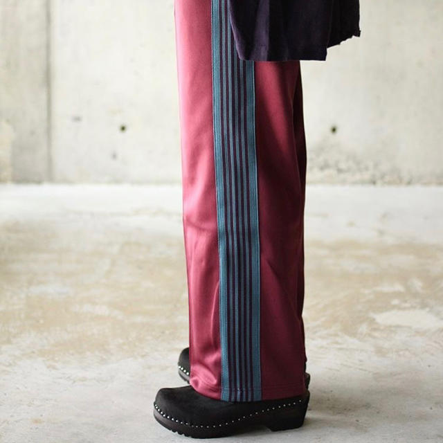 Needles - needles 18aw TRACK PANTS MAROONの通販 by