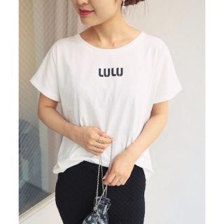 エディットフォールル(EDIT.FOR LULU)のLULU ワイドtee ホワイト (Tシャツ(半袖/袖なし))