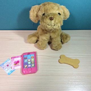 タカラトミー(Takara Tomy)のケータイワンコ トイプードル おしゃべりするぬいぐるみ おもちゃ 女の子(ぬいぐるみ)