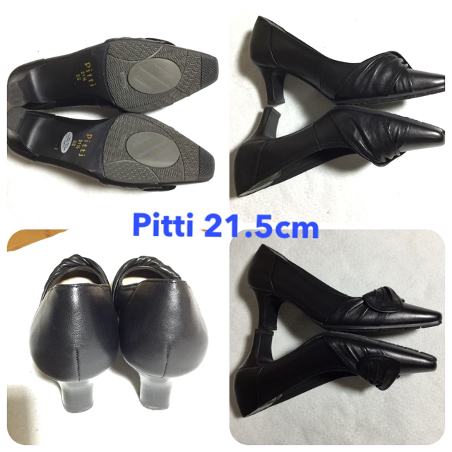 Pitti(ピッティ)のPitti ピッティ 21.5cm 黒 ハイヒール レディースの靴/シューズ(ハイヒール/パンプス)の商品写真