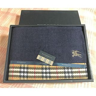 バーバリー(BURBERRY)のバーバリー バスタオル☆新品未使用(タオル/バス用品)