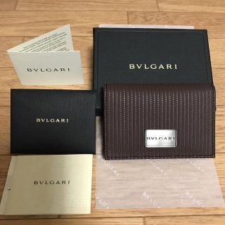 ブルガリ(BVLGARI)の【新品未使用】BVLGARI ミレリゲ(名刺入れ/定期入れ)