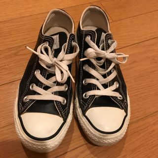 コンバース(CONVERSE)のオレンジ様★コンバース レザー 23センチ(スニーカー)