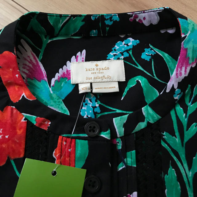 ケイトスペード kate spade ハチドリ ノースリーブブラウス-www