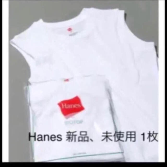 Adam et Rope'(アダムエロぺ)のHanes FOR BIOTOP ノースリーブ 袖なし 1枚 レディースのトップス(Tシャツ(半袖/袖なし))の商品写真