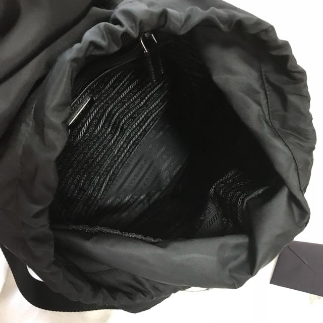 PRADA(プラダ)のプラダ  バックパック 国内正規品 NERO  ブラック 1BZ024  現行品 レディースのバッグ(リュック/バックパック)の商品写真