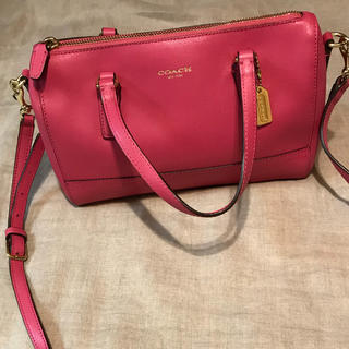 ♡超美品COACH サフィアーノレザー 2wayバック ピンク♡