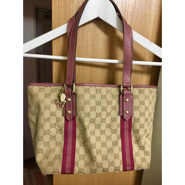 Gucci(グッチ)の【USED】GUCCI【グッチ】バタフライGGキャンバスミニトート【お買い得】 レディースのバッグ(トートバッグ)の商品写真