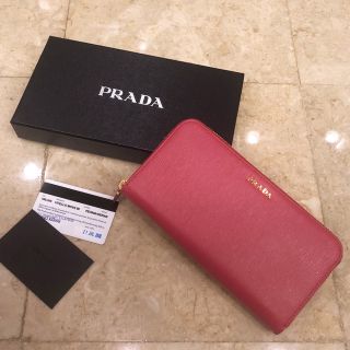 プラダ(PRADA)のPRADA♡新品ジップアラウンド長財布(財布)