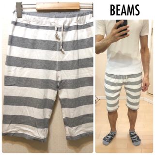 ビームス(BEAMS)の【売約済】他の方は購入しないでください！BEAMS PLUSボーダ(ショートパンツ)