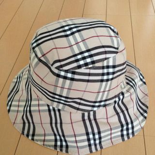 バーバリー(BURBERRY)のバーバリーリバーシブル帽子(ハット)