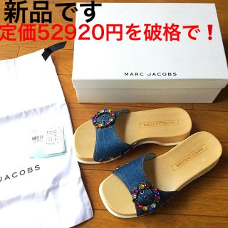 マークジェイコブス(MARC JACOBS)のHiro様専用 新品 MARC ビジュー サンダル(サンダル)