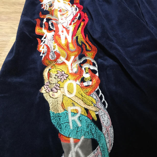 Supreme - doublet chaos embroidery wide trackpantsの通販 by