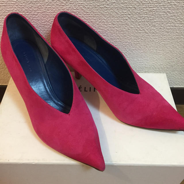 CELINE スウェードパンプス CELINE スウェードパンプス