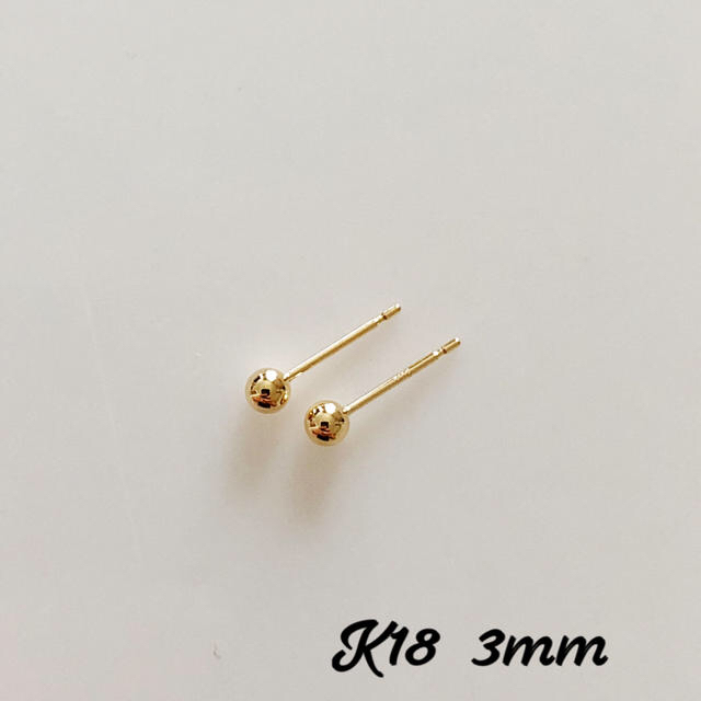 K18 丸玉3mm