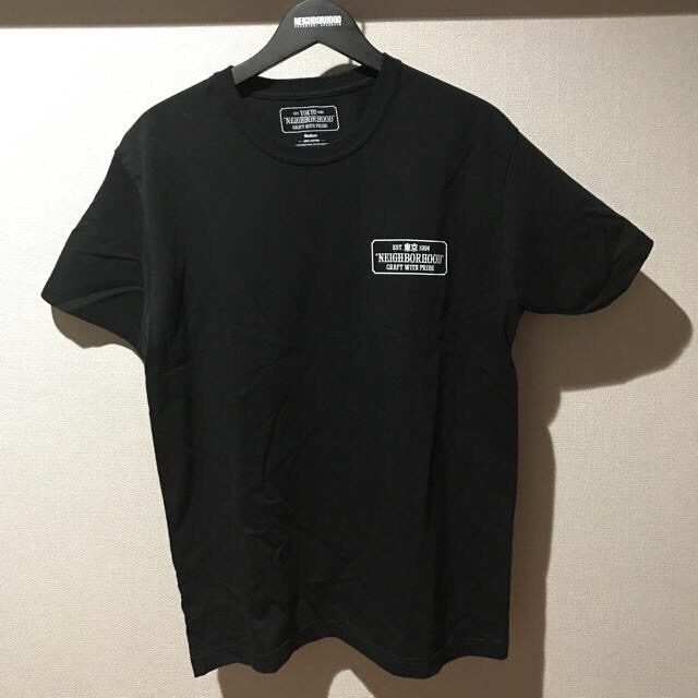 NEIGHBORHOOD(ネイバーフッド)の新品未使用ネイバーフッドTシャツ18ss  Black  M メンズのトップス(Tシャツ/カットソー(半袖/袖なし))の商品写真
