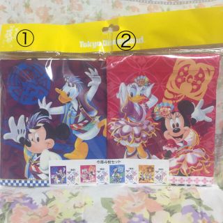 ディズニー(Disney)のディズニー　夏祭り　2016年　巾着(キャラクターグッズ)