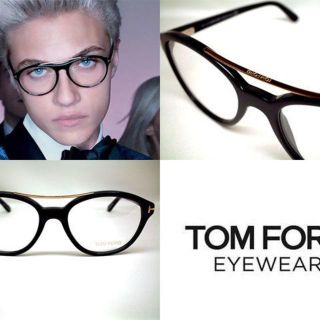 トムフォード(TOM FORD)の最終値下げ TOM FORD アイウエア ツーブリッジタイプ TF5412 黒(サングラス/メガネ)