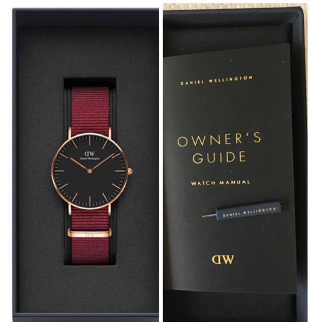 Daniel Wellington(ダニエルウェリントン)の男女兼用 ダニエルウェリントン Roselyn 36mm Black メンズの時計(腕時計(アナログ))の商品写真