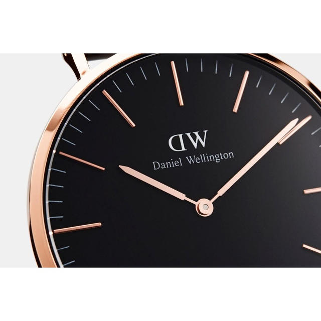 Daniel Wellington(ダニエルウェリントン)の男女兼用 ダニエルウェリントン Roselyn 36mm Black メンズの時計(腕時計(アナログ))の商品写真