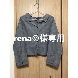 ダブルクローゼット(w closet)のグレンチェックシャツ(シャツ/ブラウス(長袖/七分))