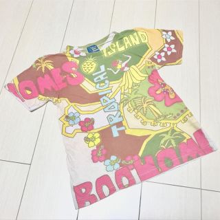 ブーフーウー(BOOFOOWOO)の★空と月様専用★ブーフーウー★ブーホームズ★トロピカルハワイ半袖Tシャツ★(Tシャツ/カットソー)