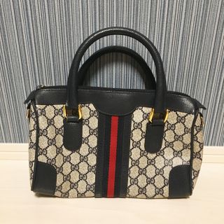 グッチ(Gucci)の★希少★オールドグッチ シェリーライン(ボストンバッグ)