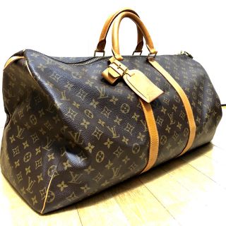 ルイヴィトン(LOUIS VUITTON)のSALE★ルイ･ヴィトン 旅行用バッグ「キーポル 55」(ドラムバッグ)