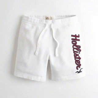 ホリスター(Hollister)の★新品/SALE★ホリスター★スウェットショートパンツ (White/L)(ショートパンツ)