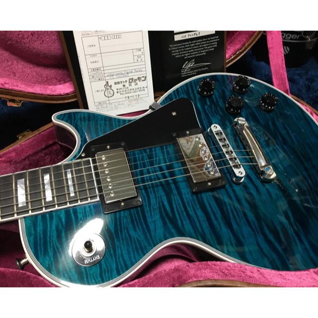オンラインストアファッション Gibson C/S LP Custom Figured Peacock