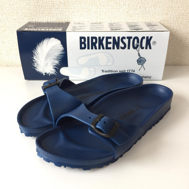 BIRKENSTOCK(ビルケンシュトック)の新品 BIRKENSTOCK マドリッド EVA 紺 38 レディースの靴/シューズ(サンダル)の商品写真